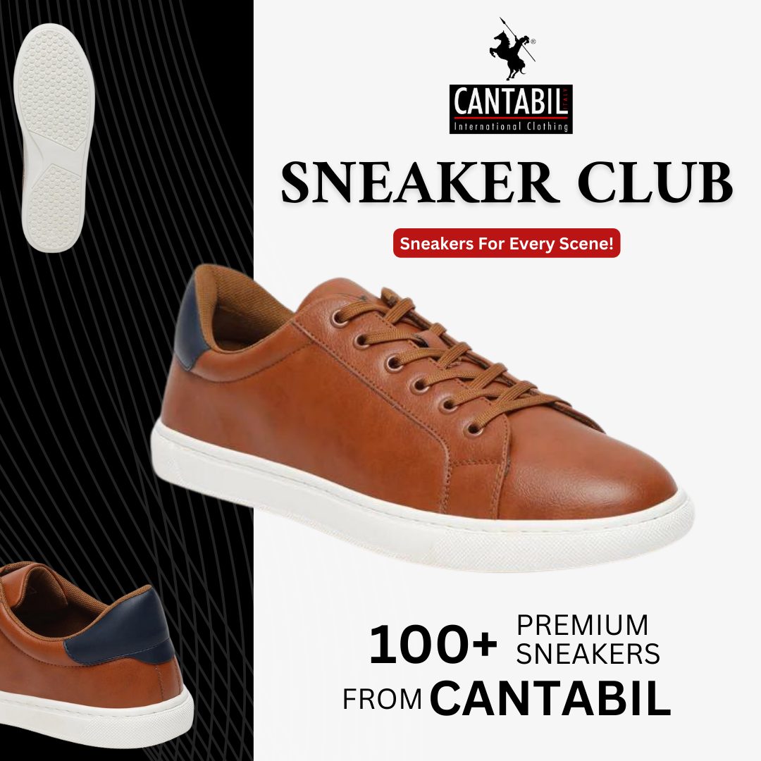 Cantabil Sneaker Club ad: 100+ premium sneakers from Cantabil